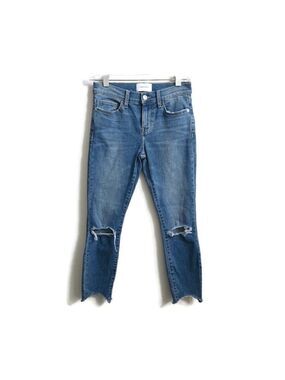 CURRENT/ELLIOTT | Jeans ripped blue sz 26